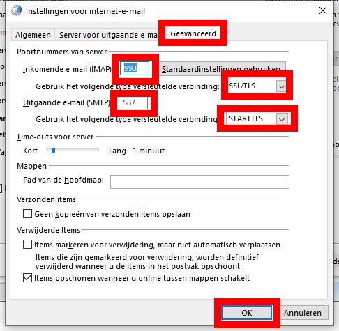 Outlook stap 6