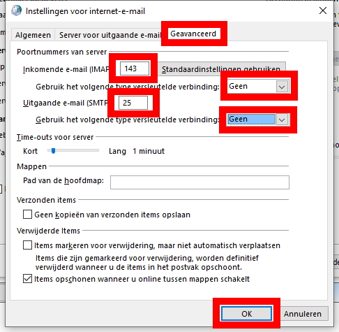 Outlook stap 7